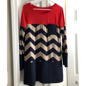 boutique dress/tunic size L $30